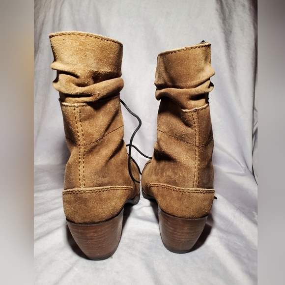 Wolky lace up suede boot dhofar size 38/7 - Picture 3 of 9